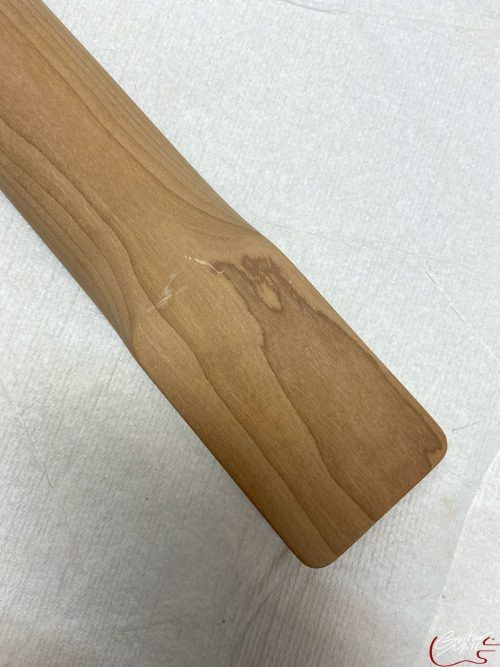 T-Style Replacement Neck / 2 pc. Roasted Maple & Indian Rosewood / Chunky C (#GIN-3398) - Image 9