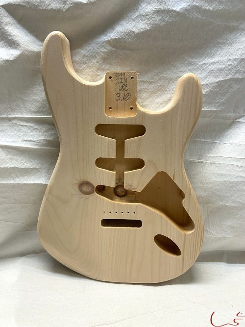 S-Style Body / 2 pc. Pine (#GIN-3399)