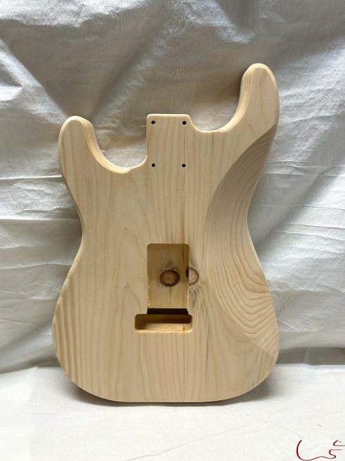 S-Style Body / 2 pc. Pine (#GIN-3399) - Image 2