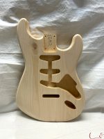 S-Style Body / 2 pc. Ultra Light Pine / 3 lbs. 4 oz. (#GIN-3400)