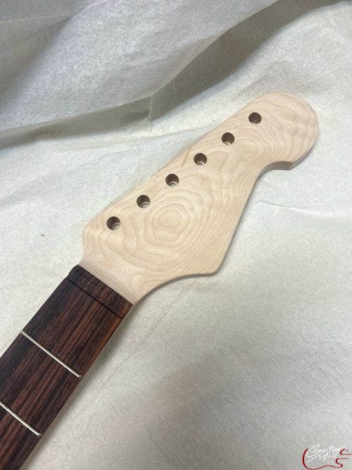 S-Style Replacement Neck / 2 pc. Maple & Indian Rosewood / Classic C (#GIN-3409)