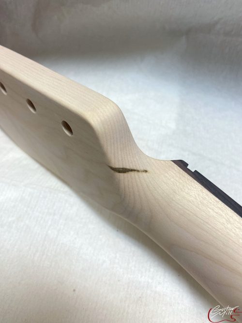 T-Style Replacement Neck / 2 pc. Maple & Indian Rosewood / Classic C (#GIN-3411) - Image 6