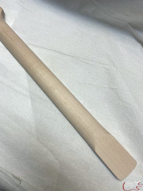 S-Style 22 Fret Replacement Neck / 2 pc. 1/4 Sawn Maple & Ebony / Parchment Binding / Slim C (#GIN-3412) - Image 8