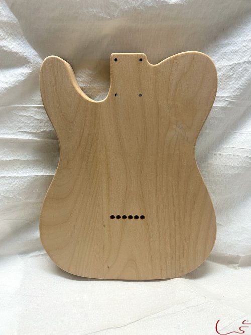 T-Style Body / 2 pc. Ultra Light Alder / 4 lbs. 3 oz. (#GIN-3413) - Image 2