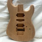 S-Style Body / 2 pc. African Mahogany / HSH / Floyd Rose® Bridge / Rear Rout (#GIN-3415)