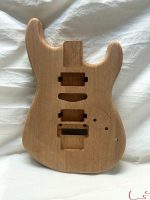 S-Style Body / 2 pc. African Mahogany / HSH / Floyd Rose® Bridge / Rear Rout (#GIN-3415)