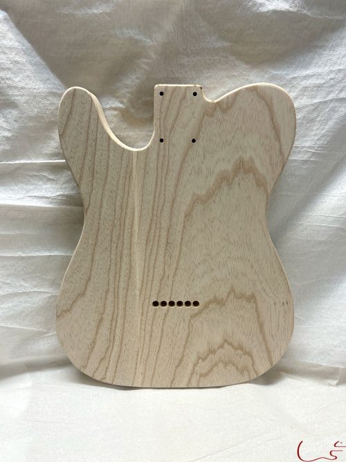 T-Style Esquire Body / 2 pc. Ultra Light Swamp Ash / 3 lbs. 5 oz. (#GIN-3417) - Image 2