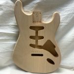 S-Style Body / 2 pc. Ultra Light Alder / 3 lbs. 15 oz. / BURST GRADE (#GIN-3418)