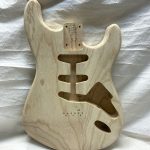 S-Style Hardtail Body / 2 pc. Ultra Light Swamp Ash / 3 lbs. 7 oz. (#GIN-3422)