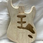 S-Style Hardtail Body / 2 pc. Ultra Light Swamp Ash / 3 lbs. 9 oz. (#GIN-3424)