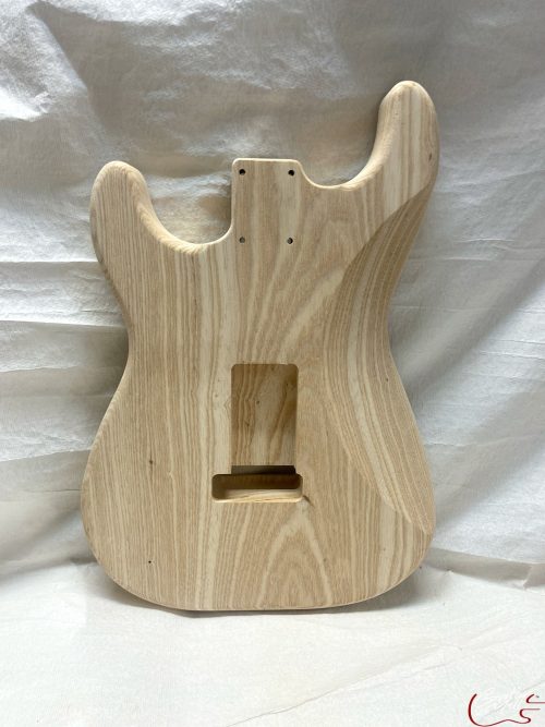 S-Style Body / 2 pc. Ultra Light Swamp Ash / 3 lbs. 7 oz. (#GIN-3428) - Image 2