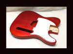 T-Style - Esquire Body / Swamp Ash  / 3 lbs. 3 oz. / Nitrocellulose 'Candy Apple Red' / Light Relic (#GIN-3432)