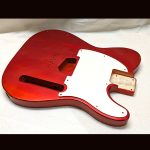 T-Style - Esquire Body / Swamp Ash  / 3 lbs. 3 oz. / Nitrocellulose 'Candy Apple Red' / Light Relic (#GIN-3432)