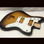 Jazz-Style Body / Alder / 4 lbs. 1 oz. / Nitrocellulose 'Chocolate Burst' / Light-Med. Relic (#GIN-3433)