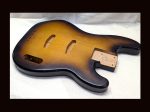 P-Style Bass Body / Alder / 4 lbs. 14 oz. / Nitrocellulose '2-Tone Sunburst' / Light Relic (#GIN-3436)
