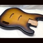 P-Style Bass Body / Alder / 4 lbs. 14 oz. / Nitrocellulose '2-Tone Sunburst' / Light Relic (#GIN-3436)