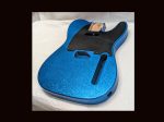 T-Style Body / Alder / 4 lbs. 14 oz. / Nitrocellulose 'Deep Blue Flake' / Light Relic (#GIN-3439)