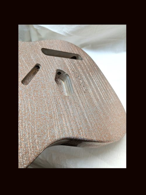 T-Style Body / Alder / 5 lbs. 2 oz. / Nitrocellulose 'Champagne Flake' / Light Relic (#GIN-3441) - Image 5