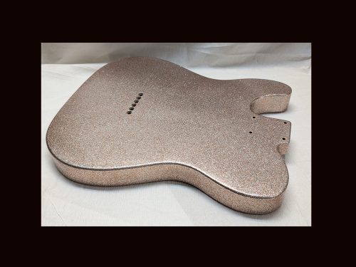 T-Style Body / Alder / 5 lbs. 2 oz. / Nitrocellulose 'Champagne Flake' / Light Relic (#GIN-3441) - Image 6