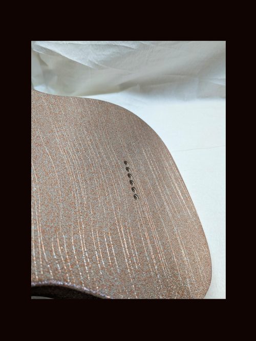 T-Style Body / Alder / 5 lbs. 2 oz. / Nitrocellulose 'Champagne Flake' / Light Relic (#GIN-3441) - Image 7