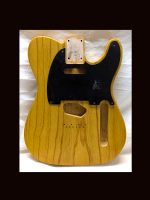 T-Style Body / 1 PC Swamp Ash / 4 lbs. 7 oz. / Nitrocellulose 'Vintage Amber' /Very Light Relic (#GIN-3442)