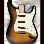 S-Style Body / Alder / 3 lbs. 14 oz. / Nitrocellulose 'Chocolate-Burst' / Light Relic (#GIN-3443)