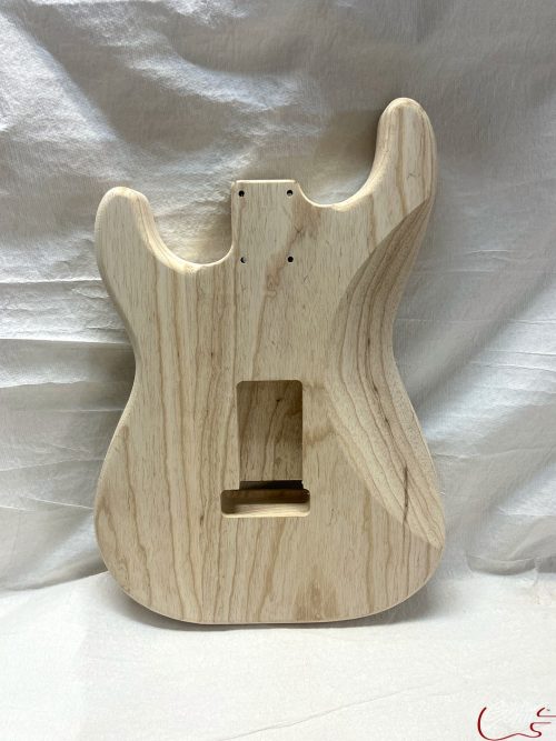 S-Style Body / 2 pc. Ultra Light Swamp Ash / 3 lbs. 7 oz. (#GIN-3446) - Image 2