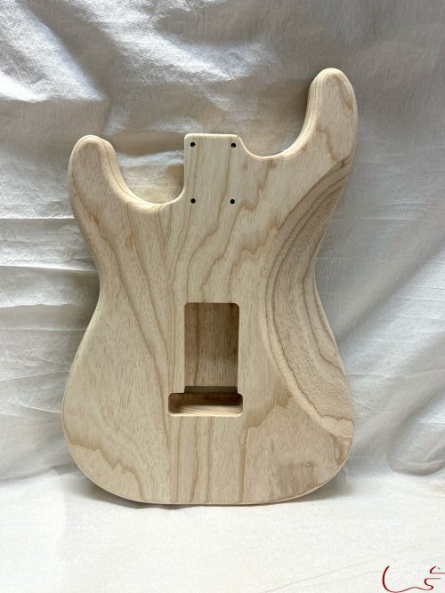 S-Style Body / 2 pc. Ultra Light Swamp Ash / 3 lbs. 11 oz. (#GIN-3447) - Image 2