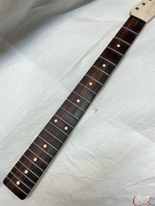 T-Style Replacement Neck / 2 pc. Maple & Madagascar Rosewood / Classic C (#GIN-3449) - Image 4