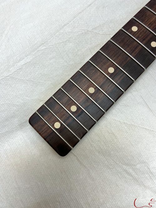 T-Style Replacement Neck / 2 pc. Maple & Madagascar Rosewood / Classic C (#GIN-3449) - Image 5