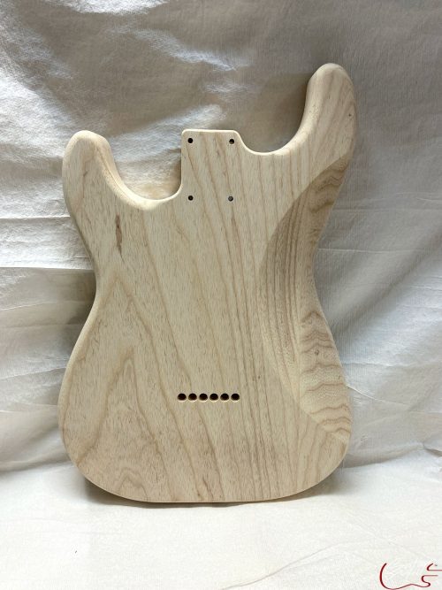 S-Style Hardtail Body / 2 pc. Swamp Ash (#GIN-3452) - Image 2