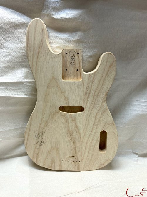 '51 P-Style Bass Body / 2 pc. Swamp Ash (#GIN-3453)