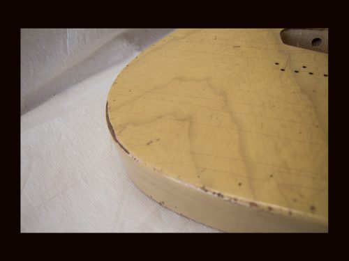 T-Style Body / Light Swamp Ash / 4 lbs. 1 oz. / Nitrocellulose 'Nocaster Blonde' / Light Relic (#GIN-3464) - Image 8
