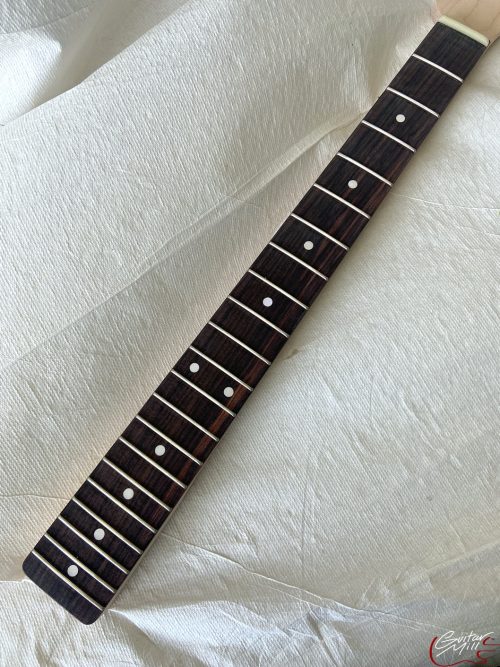 T-Style Replacement Neck / 2 pc. Maple & Indian Rosewood / Chunky C / Compound Radius / Bone Nut (#GIN-3465) - Image 4