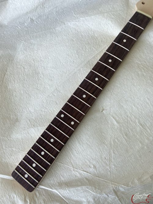 T-Style Replacement Neck / 2 pc. Maple & Indian Rosewood / Classic C / Compound Radius / Bone Nut (#GIN-3466) - Image 4
