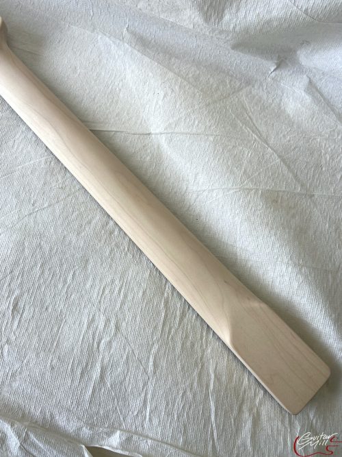 T-Style Replacement Neck / 2 pc. Maple & Indian Rosewood / Classic C / Compound Radius / Bone Nut (#GIN-3466) - Image 8