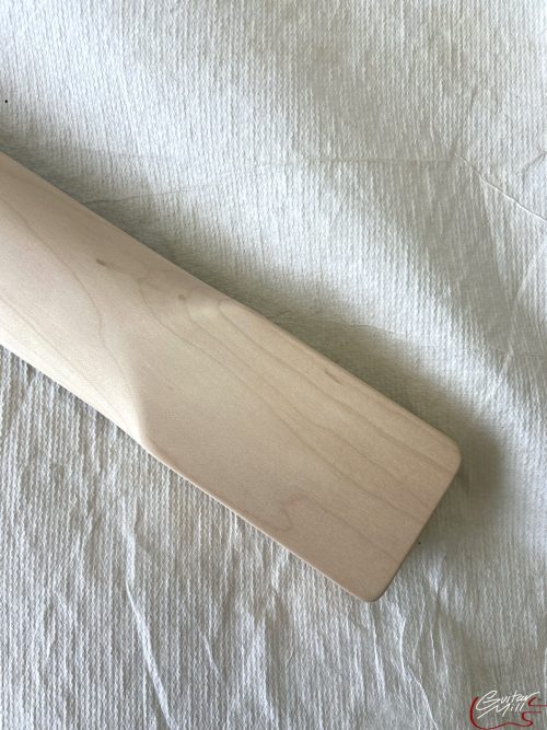 T-Style Replacement Neck / 2 pc. Maple & Indian Rosewood / Classic C / Compound Radius / Bone Nut (#GIN-3466) - Image 9