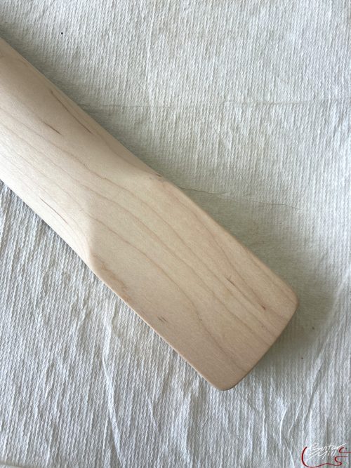 T-Style Replacement Neck / 2 pc. Maple & Indian Rosewood / ROUND HEEL / Chunky C / Compound Radius / Bone Nut (#GIN-3467) - Image 9