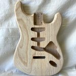S-Style Body / 1 pc. Ultra Light Swamp Ash / 3 lbs. 7 oz. (#GIN-3471)