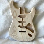 S-Style Body / 1 pc. Ultra Light Swamp Ash / 3 lbs. 7 oz. (#GIN-3472)