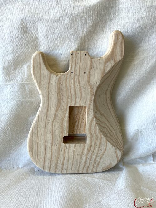 S-Style Body / 1 pc. Ultra Light Swamp Ash / 3 lbs. 7 oz. (#GIN-3472) - Image 2