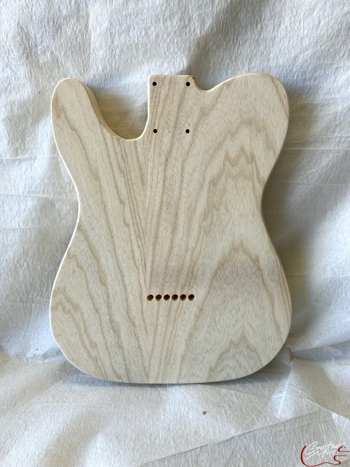 T-Style Body / 2 pc. Ultra Light Swamp Ash / 3 lbs. 15 oz. (#GIN-3474) - Image 2