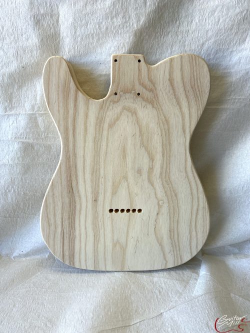 T-Style Body / 1 pc. Ultra Light Swamp Ash / 3 lbs. 14 oz. / BURST GRADE (#GIN-3478) - Image 2