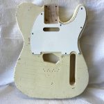 T-Style Body / Light Swamp Ash / 4 lbs. 1 oz. / Nitrocellulose 'Nicotine Blonde' / Med-Heavy Relic (#GIN-3485)