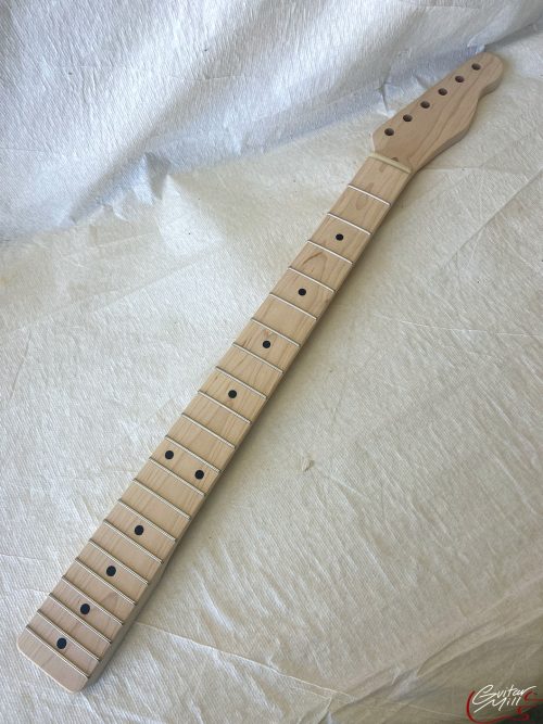 T-Style Replacement Neck / 1 pc. Maple / Classic C / Bone Nut (#GIN-3489) - Image 2