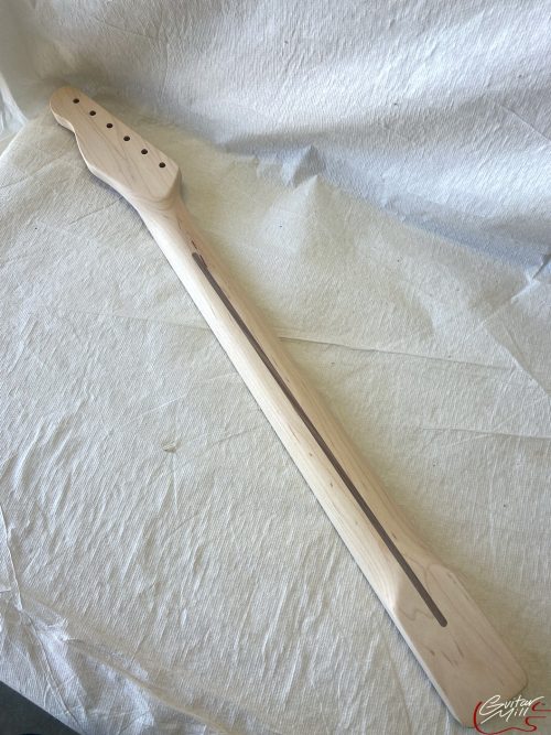 T-Style Replacement Neck / 1 pc. Maple / Classic C / Bone Nut (#GIN-3489) - Image 6