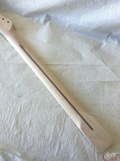 T-Style Replacement Neck / 1 pc. Maple / Classic C / Bone Nut (#GIN-3489) - Image 9