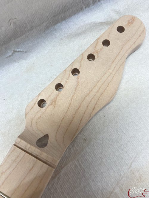 T-Style Replacement Neck / 1 pc. Maple / '60s Oval (#GIN-3493) - Image 3