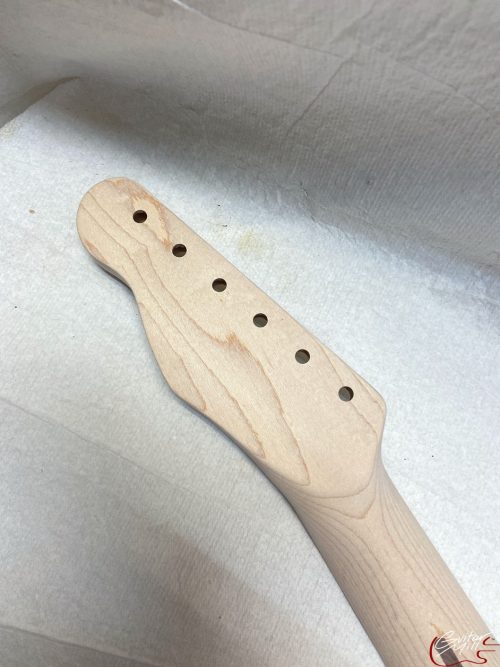 T-Style Replacement Neck / 1 pc. Maple / '60s Oval (#GIN-3493) - Image 7