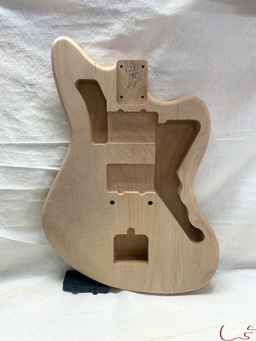 Jazz-Style Body / Ultra Light Alder / 4 lbs. 7 oz. (#GIN-3494)